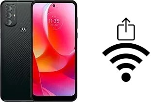 Como gerar um código QR com a senha Wifi em um Motorola Moto G Power (2022)