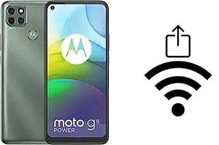 Como gerar um código QR com a senha Wifi em um Motorola Moto G9 Power