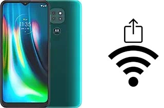 Como gerar um código QR com a senha Wifi em um Motorola Moto G9 (India)