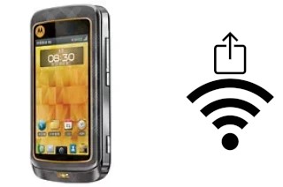 Como gerar um código QR com a senha Wifi em um Motorola MT810lx