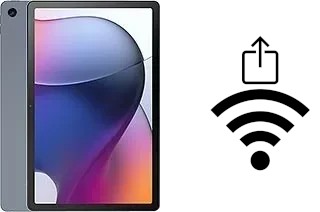 Como gerar um código QR com a senha Wifi em um Motorola Moto Tab G62