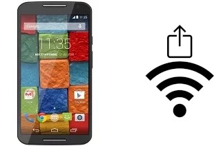 Como gerar um código QR com a senha Wifi em um Motorola Moto X (2nd Gen)