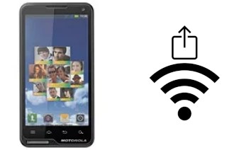 Como gerar um código QR com a senha Wifi em um Motorola Motoluxe