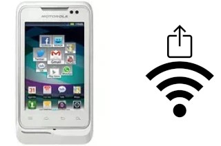 Como gerar um código QR com a senha Wifi em um Motorola Motosmart Me XT303