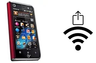 Como gerar um código QR com a senha Wifi em um Motorola MT710 ZHILING