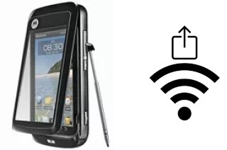 Como gerar um código QR com a senha Wifi em um Motorola XT810