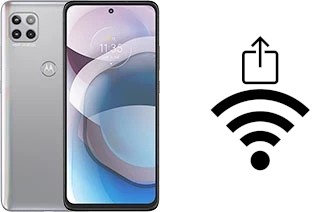 Como gerar um código QR com a senha Wifi em um Motorola One 5G Ace