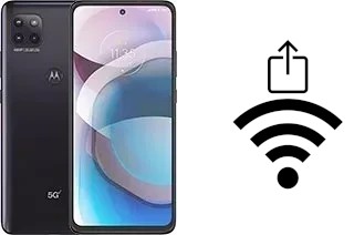 Como gerar um código QR com a senha Wifi em um Motorola one 5G UW ace