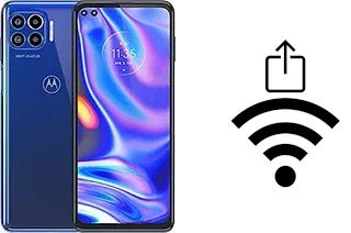 Como gerar um código QR com a senha Wifi em um Motorola One 5G