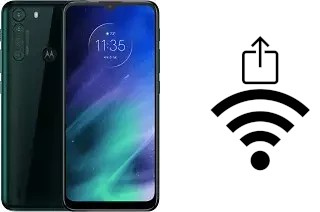 Como gerar um código QR com a senha Wifi em um Motorola One Fusion