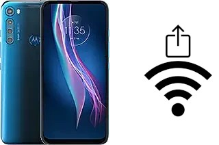 Como gerar um código QR com a senha Wifi em um Motorola One Fusion+