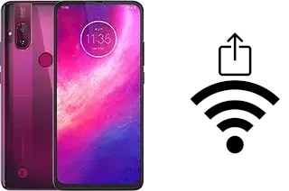 Como gerar um código QR com a senha Wifi em um Motorola One Hyper