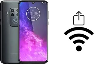 Como gerar um código QR com a senha Wifi em um Motorola One Zoom