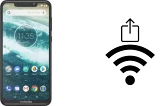 Como gerar um código QR com a senha Wifi em um Motorola One