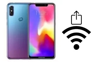 Como gerar um código QR com a senha Wifi em um Motorola P30 Note