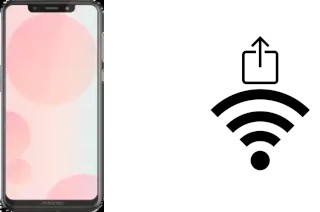 Como gerar um código QR com a senha Wifi em um Motorola P30 Play