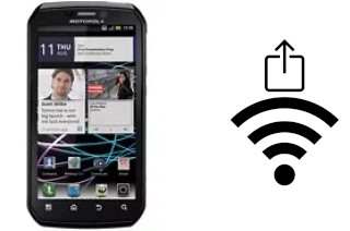 Como gerar um código QR com a senha Wifi em um Motorola Photon 4G MB855