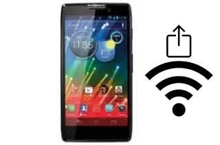 Como gerar um código QR com a senha Wifi em um Motorola RAZR HD