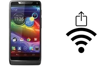 Como gerar um código QR com a senha Wifi em um Motorola RAZR M XT905