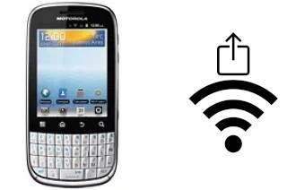 Como gerar um código QR com a senha Wifi em um Motorola SPICE Key XT317