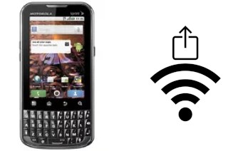 Como gerar um código QR com a senha Wifi em um Motorola XPRT MB612