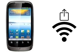 Como gerar um código QR com a senha Wifi em um Motorola XT532