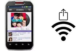 Como gerar um código QR com a senha Wifi em um Motorola MOTOSMART MIX XT550