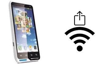 Como gerar um código QR com a senha Wifi em um Motorola MOTO XT615