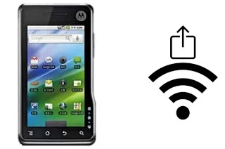 Como gerar um código QR com a senha Wifi em um Motorola XT701