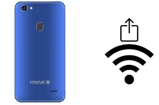 Como gerar um código QR com a senha Wifi em um Movic F5003