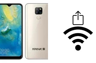 Como gerar um código QR com a senha Wifi em um Movic F6005