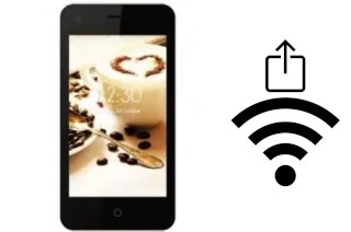 Como gerar um código QR com a senha Wifi em um Movitel M8407