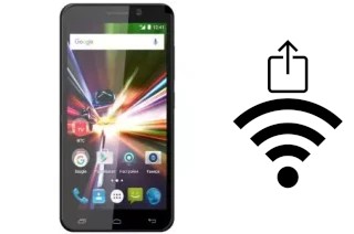 Como gerar um código QR com a senha Wifi em um MTS Race 2 4G