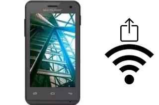 Como gerar um código QR com a senha Wifi em um Multilaser MS40