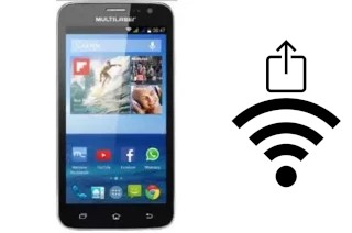 Como gerar um código QR com a senha Wifi em um Multilaser P3304