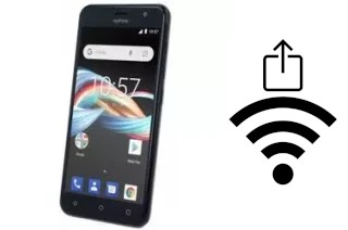 Como gerar um código QR com a senha Wifi em um MyPhone Fun 6 Lite