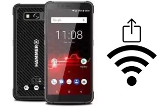 Como gerar um código QR com a senha Wifi em um MyPhone Hammer Blade 2 Pro