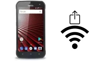 Como gerar um código QR com a senha Wifi em um MyPhone Hammer Blade