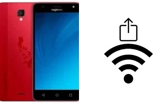 Como gerar um código QR com a senha Wifi em um MyPhone my29s