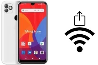 Como gerar um código QR com a senha Wifi em um MyPhone myWX1 Plus