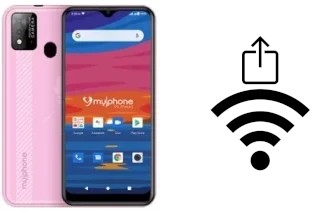 Como gerar um código QR com a senha Wifi em um MyPhone myWX2 Pro