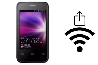 Como gerar um código QR com a senha Wifi em um Nexian MI320