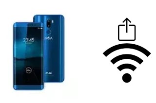 Como gerar um código QR com a senha Wifi em um Noa N7