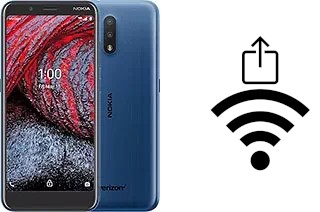 Como gerar um código QR com a senha Wifi em um Nokia 2 V Tella