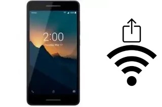 Como gerar um código QR com a senha Wifi em um Nokia 2 V