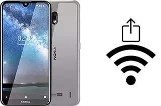 Como gerar um código QR com a senha Wifi em um Nokia 2.2