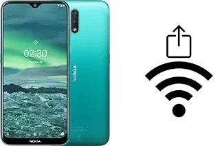 Como gerar um código QR com a senha Wifi em um Nokia 2.3