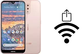 Como gerar um código QR com a senha Wifi em um Nokia 4.2