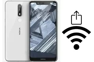 Como gerar um código QR com a senha Wifi em um Nokia 5.1 Plus