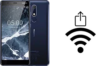 Como gerar um código QR com a senha Wifi em um Nokia 5.1